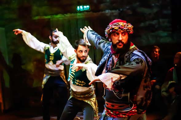 Spectacle de musique et de danse traditionnelle