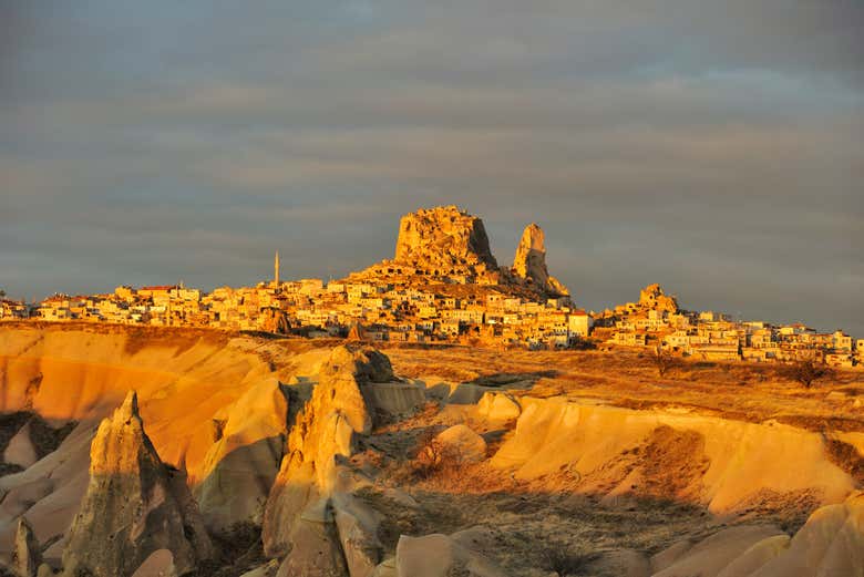 Vue panoramique sur la Cappadoce