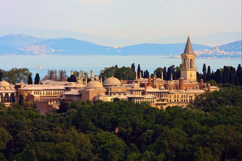 Paysage du Palais de Topkapi