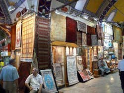 Grand Bazar, boutique de tapis