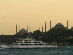 Bateau sur le Bosphore