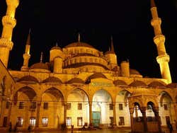 Mosquée Bleue, patio
