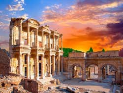 Bibliothèque de Celsus, à Éphèse